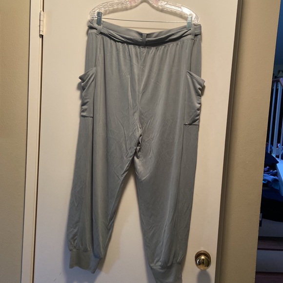 Aerie jogger style comfort pant. Sage green color, size XL - Picture 4 of 7